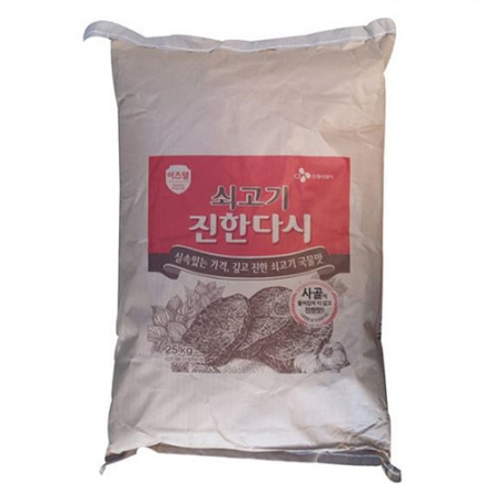 이츠웰 쇠고기진한다시(25Kg/EA) 소고기 진한다시 실속다시