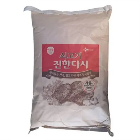 이츠웰 쇠고기진한다시(25Kg/EA) 소고기 진한다시 실속다시 [원산지: 상세설명참조]