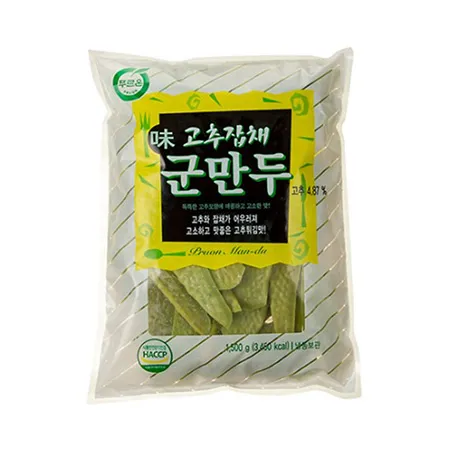 푸르온 고추잡채군만두(1.5Kg/EA)