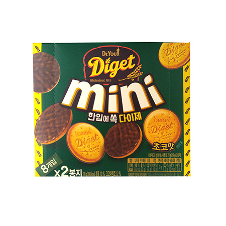 오리온 다이제미니(초코맛 78g/EA)