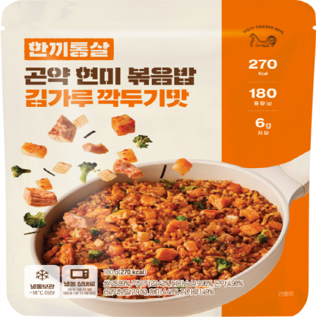 한끼통살 곤약현미볶음밥(김가루깍두기맛 180g/EA)