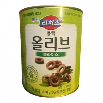 리치스 올리브(블랙_슬라이스 3.05Kg/EA) [원산지: 상세설명참조]