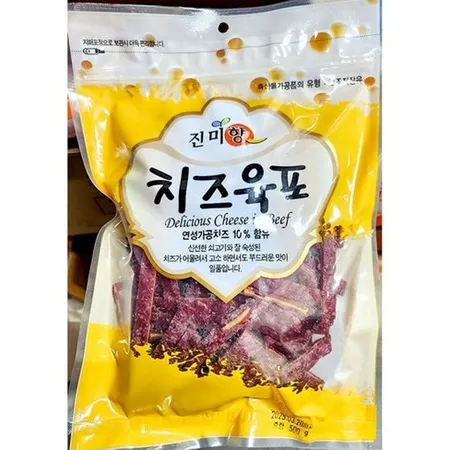 진미향 치즈육포(세절 500g/EA)