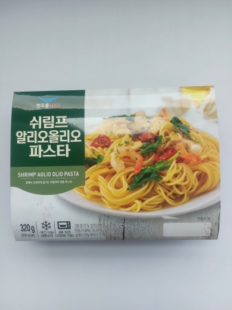 한우물 쉬림프알리오올리오파스타(320g/EA)