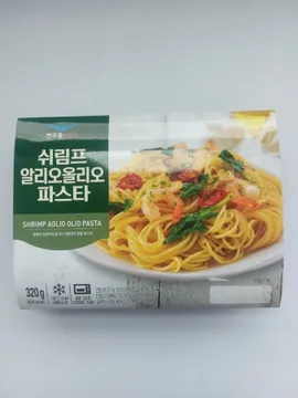 한우물 쉬림프알리오올리오파스타(320g/EA)