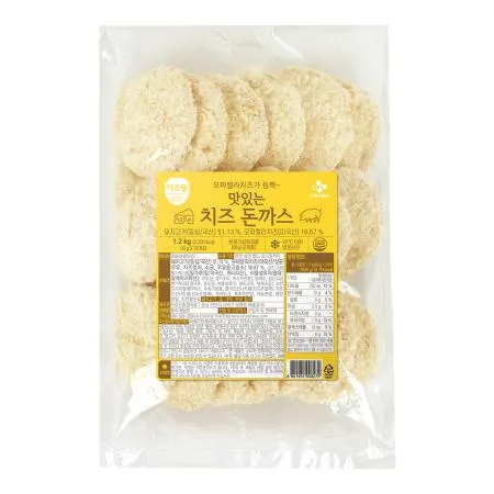 이츠웰 치즈돈까스(60g*20입 1.2Kg/EA) 돈가스