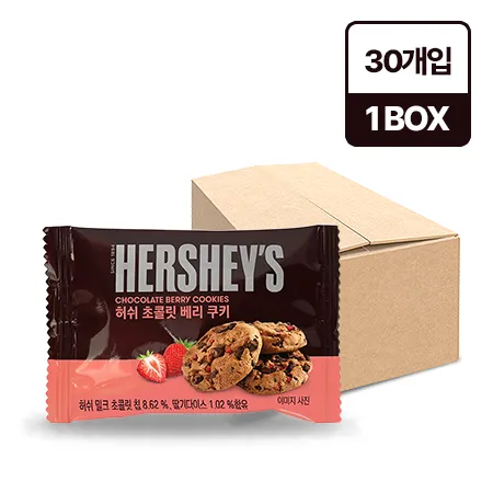 허쉬 초콜릿베리쿠키(12g*30개 360g/BOX)
