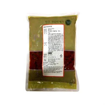 녹선 오이지무침(슬라이스 1Kg/EA) 업소용 반찬