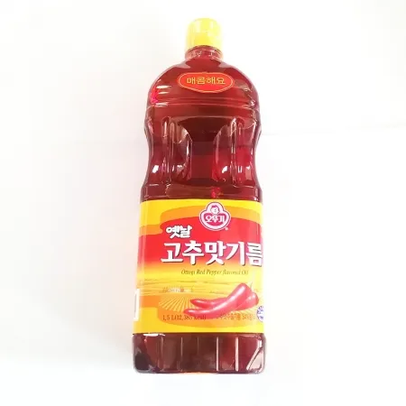 오뚜기 옛날고추맛기름(1.5L 1.375Kg/EA)