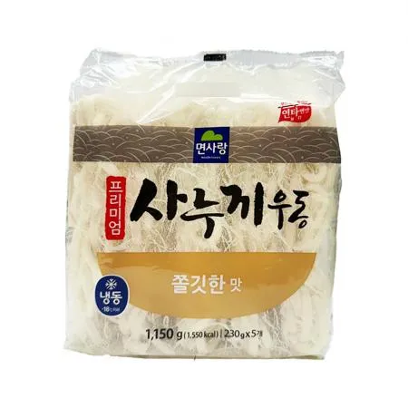 면사랑 사누끼우동면(쫄깃한_230g*5개입 1.15Kg/EA)