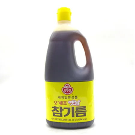 오쉐프 옛날 참기름(1.8L 1.65Kg/EA) [원산지: 상세설명참조]