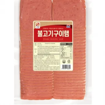 사조오양 불고기구이햄(슬라이스 1Kg/EA) [원산지: 상세설명참조]