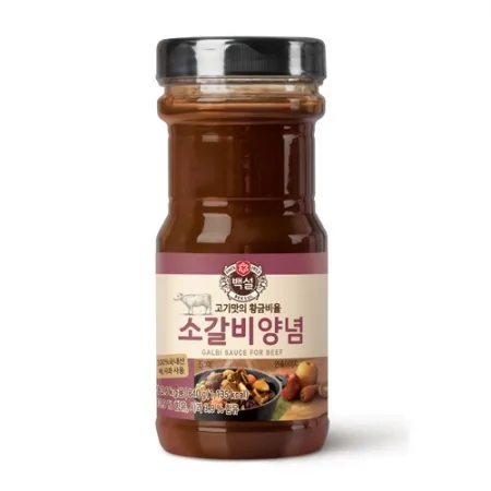 백설 소갈비양념(사과배_12입 840g/EA) [원산지: 상세설명참조]