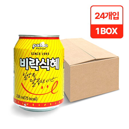 비락 식혜(238ml*24입 5.712Kg/BOX)