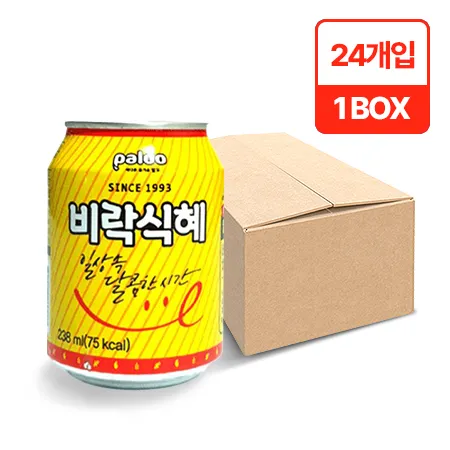 비락 식혜(238ml*24입 5.712Kg/BOX)