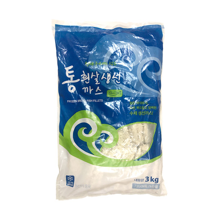 딤섬 생선까스(벌크_60g*50입 3Kg/EA)