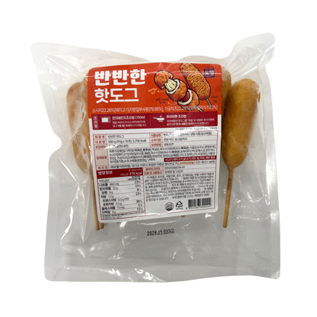 반반한 핫도그(50g*10입 500g/EA)