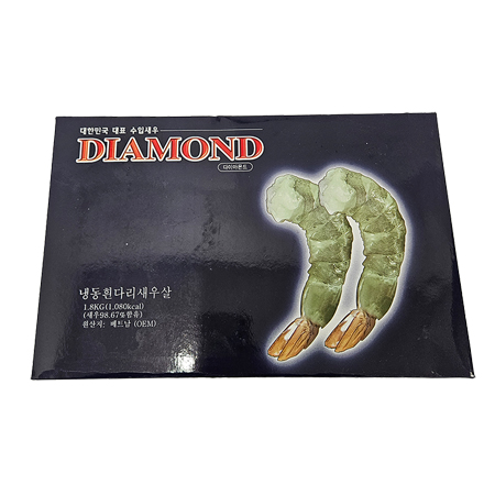 냉동새우살(바나메이_PDTO_꼬리있음_21~25 1.8Kg/EA)