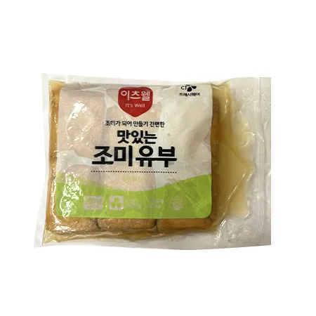 이츠웰 조미유부(6*6cm_60입 600g/EA)