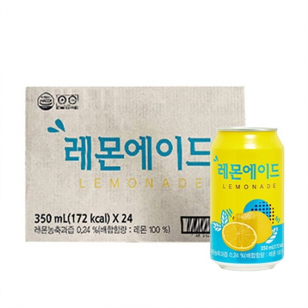 일화 레몬에이드(350ml_CAN 350g/EA)x24