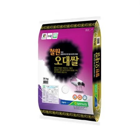 ★오대쌀초특가★철원농협오대 쌀(20Kg/EA) 단일미 상등급 쌀 백미