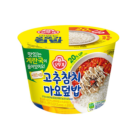 오뚜기 컵밥(고추참치마요덮밥_즉석국포함_실중량285.5g 285g/EA)