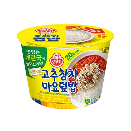 오뚜기 컵밥(고추참치마요덮밥_즉석국포함_실중량285.5g 285g/EA)