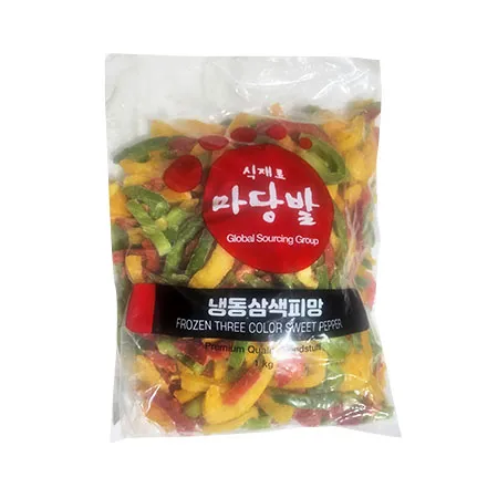 냉동삼색피망(슬라이스 1Kg/EA)