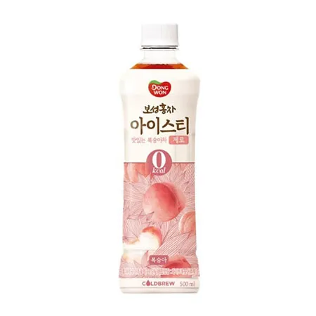 보성홍차 아이스티제로(500ml_복숭아 500g/EA)