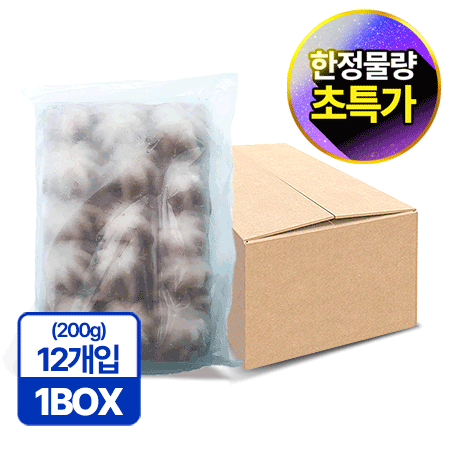♥수산특가♥프레시원 주꾸미(홀_15미 200g*12입 2.4kg/BOX)