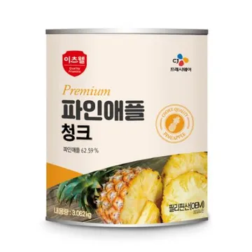 이츠웰 파인애플캔(프리미엄 청크 3.062Kg/EA)