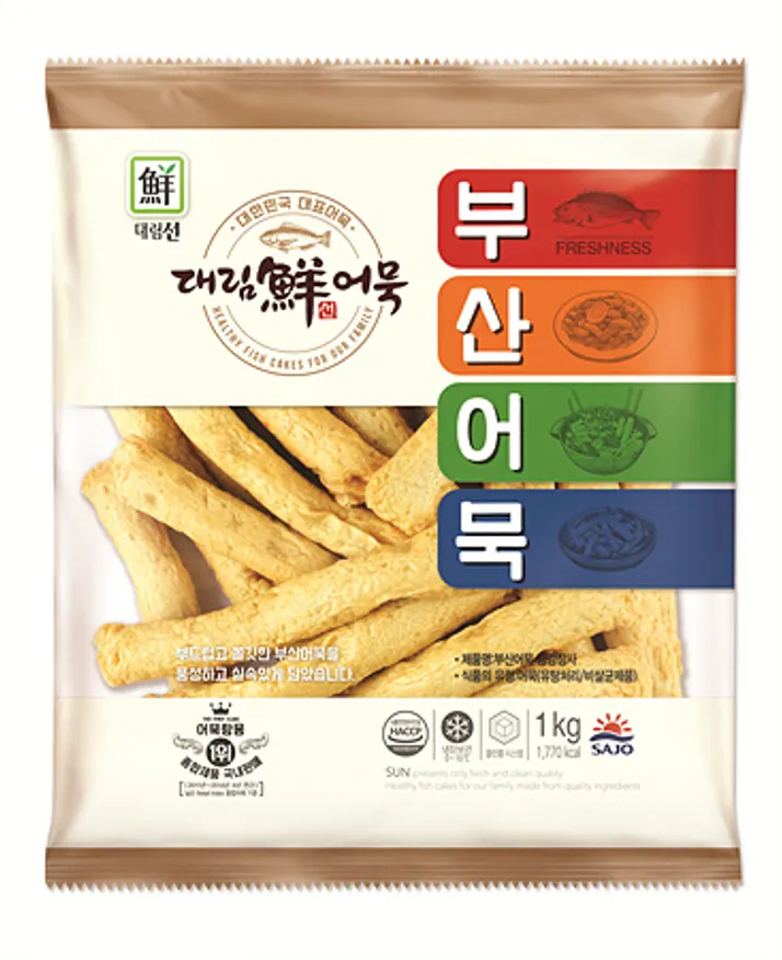 사조대림 봉어묵(금강장사_부산_34g*29개입 1Kg/EA) 어묵 오뎅 이미지