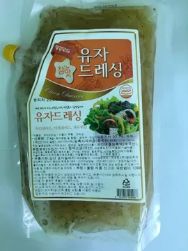 평강 유자드레싱(2Kg/EA)