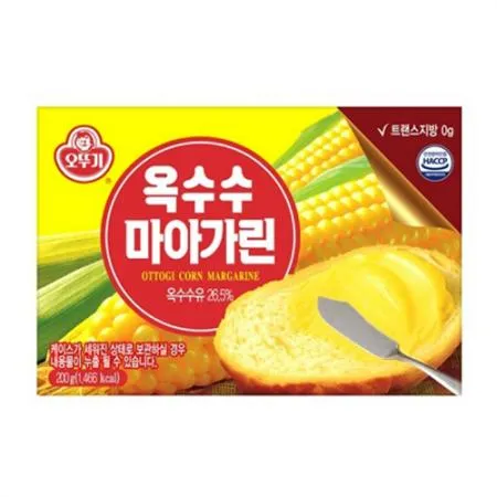 오뚜기 옥수수마가린(200g/EA) [원산지: 상세설명참조]