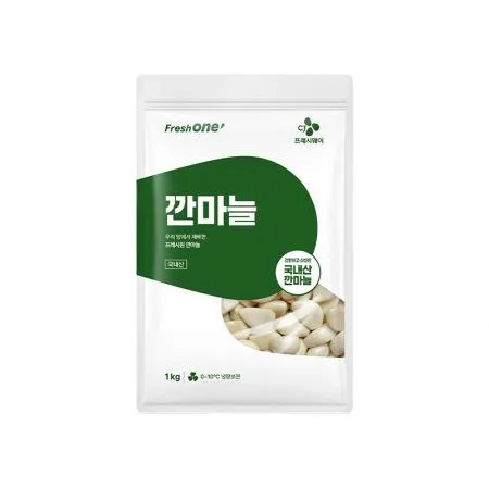 프레시원 깐마늘 (중 1Kg/EA)