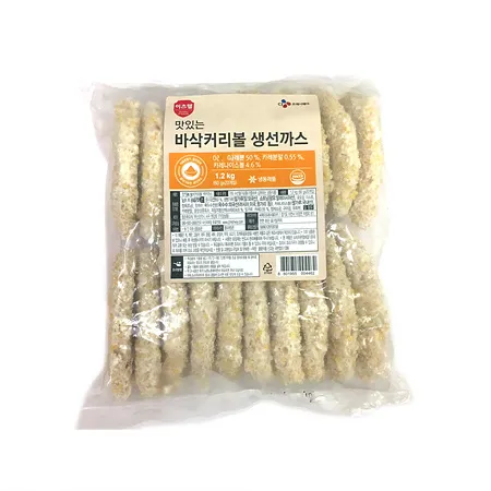 이츠웰 커리볼생선까스(60g*20입 1.2Kg/EA) [원산지: 상세설명참조]