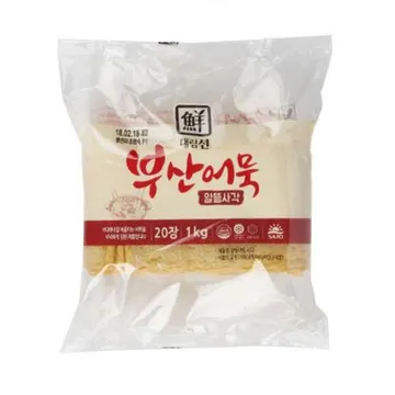 사조대림 사각어묵(알뜰 1Kg/EA) 어묵 오뎅 [원산지: 상세설명참조]