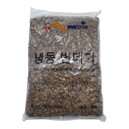 월드식품 번데기(냉동 4Kg/EA)