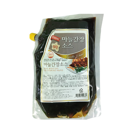평강 마늘간장소스(2Kg/EA)
