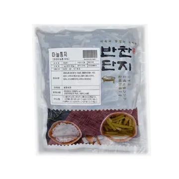 반찬단지 마늘쫑지(염장마늘쫑65% 1Kg/EA) 업소용 반찬