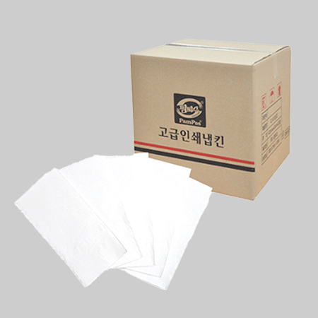 팜파스 디너냅킨(흰색_무지_2겹_2000매 BOX)