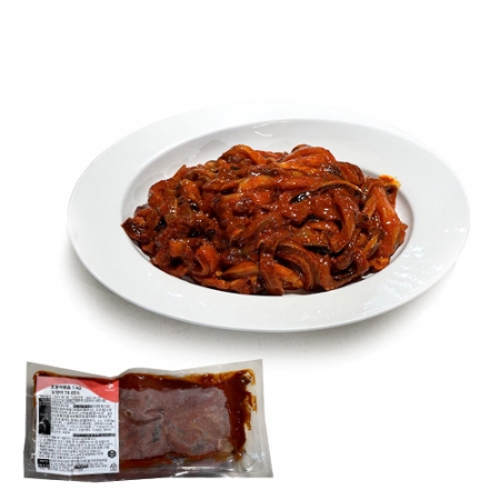 <간편조리>CJ 오징어볶음 (냉동 1Kg/EA) 업소용 반찬