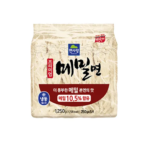 면사랑 메밀면(250g*5입 1.25Kg/EA)