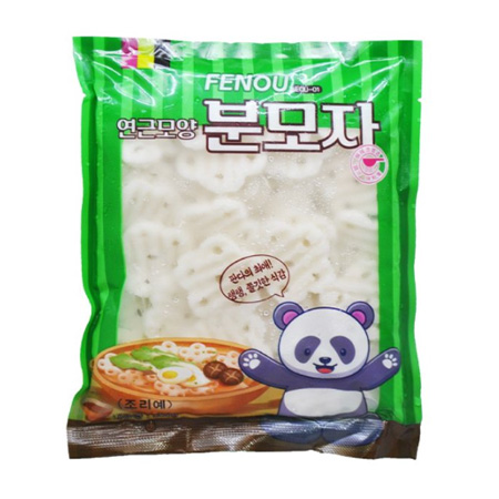 청유국제 연근모양분모자(500g/EA)