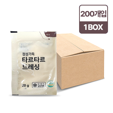 송림푸드 타르타르드레싱(20g*200입 4Kg/BOX) 소스