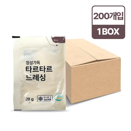 송림푸드 타르타르드레싱(20g*200입 4Kg/BOX) 소스