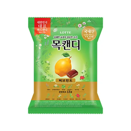 롯데웰푸드 목캔디허브(217g/EA)