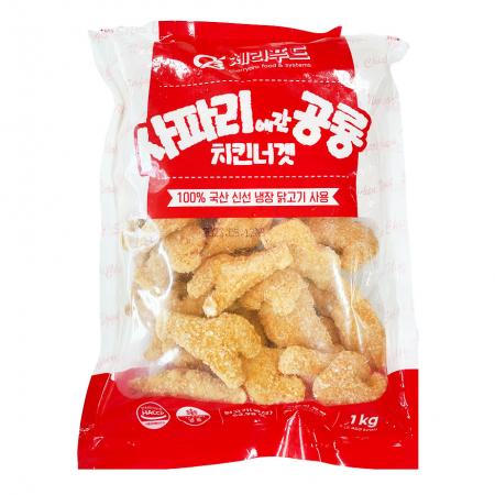 체리푸드 사파리에간공룡치킨너겟(1Kg/EA)