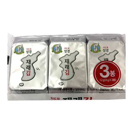 성경 식탁김(3단 12g/EA)