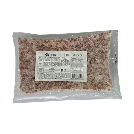 허스델리 베이컨(D5_삼겹_다이스 1Kg/EA)